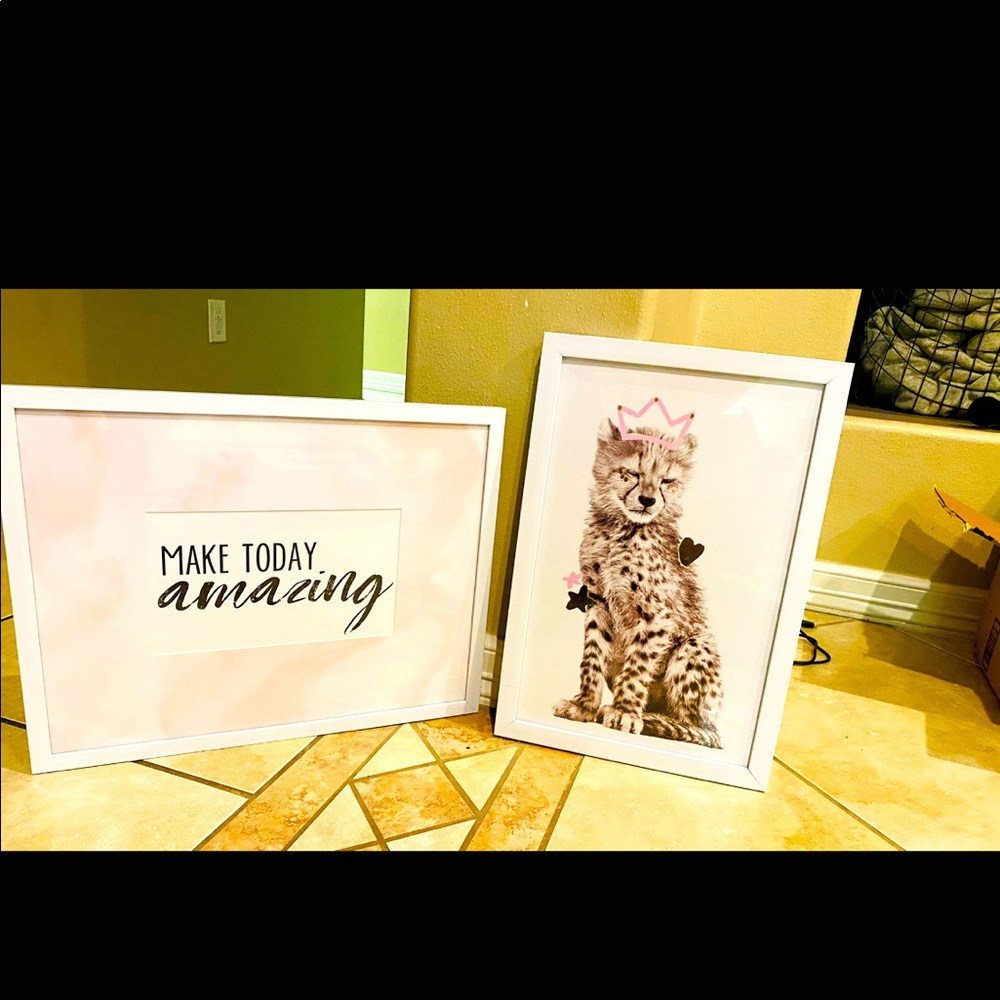 Little girls wall decor 💕